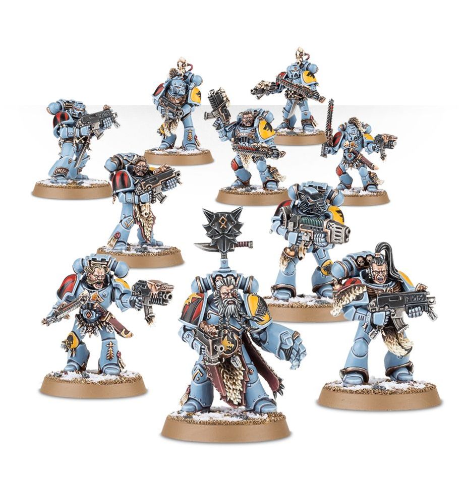 SPACE WOLVES GREY HUNTERS