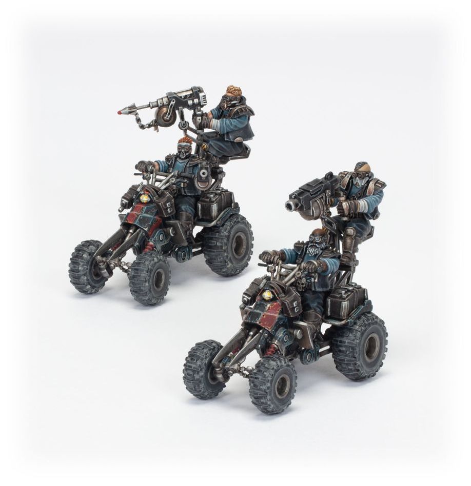 NECROMUNDA: ORLOCK OUTRIDER QUADS