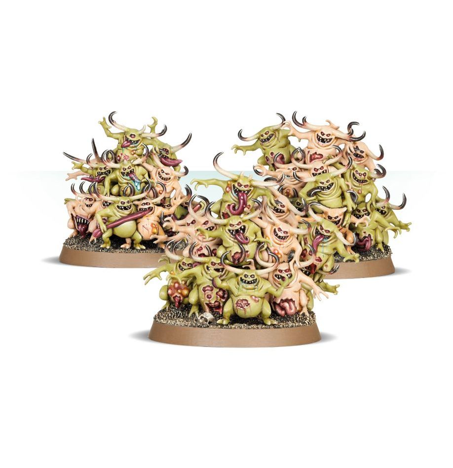 MAGGOTKIN OF NURGLE: NURGLINGS